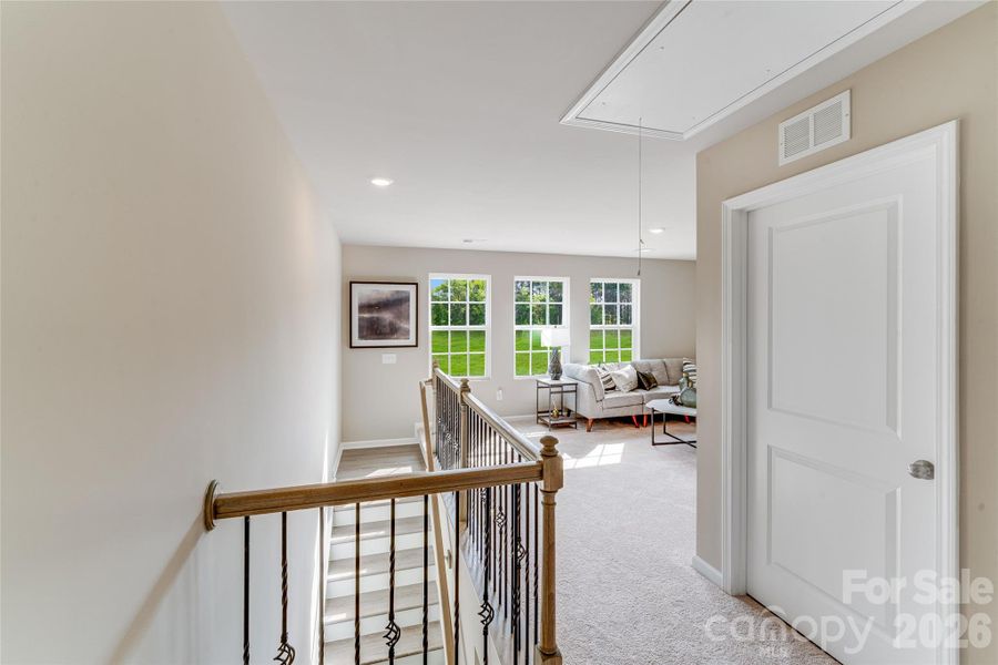 Furnished interior view inside a new home in Walkers Mill, Edgemoor (Image 18).