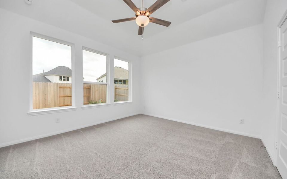 Representative unfurnished interior of a home built from the Embry by Brookfield Residential in 40' Traditional Homes at Elyson, Katy (Image 13). Representative unfurnished interior of a home built from the Embry by Brookfield Residential in 40' Traditional Homes at Elyson, Katy (Image 13).