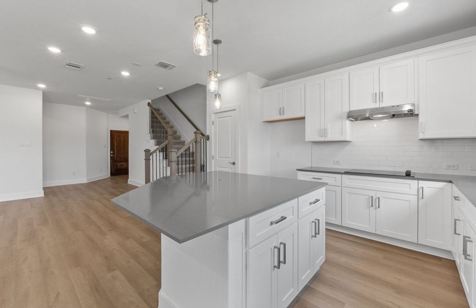 Furnished interior view inside a new home in Northpoint at Old Settlers, Round Rock (Image 3).