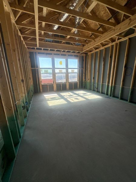 In-progress construction of a new home in Cedar Ridge Estates, Anna, TX (Image 9).