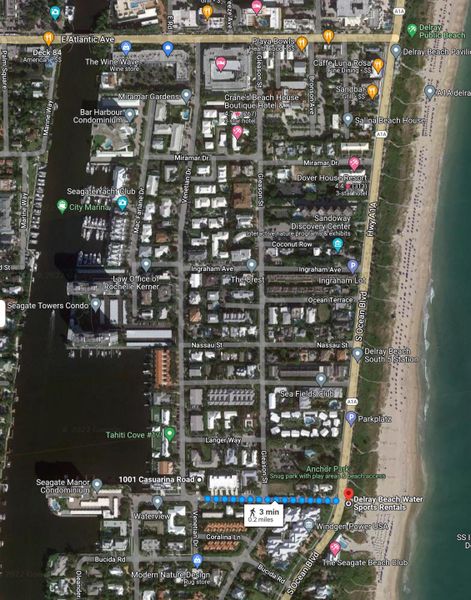1001 Casurina Rd Map 1