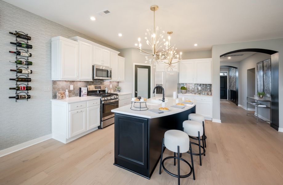 Representative furnished interior of a home built from the Amelia by Fischer Homes in Easton Park, Dallas (Image 43).