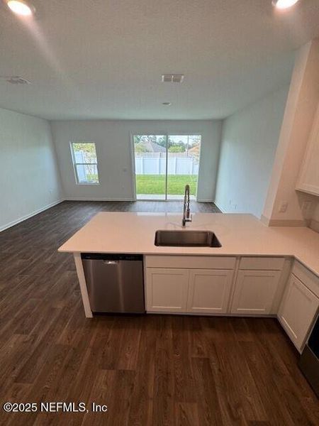 Furnished interior view inside a new home in The Landing, Middleburg (Image 7).