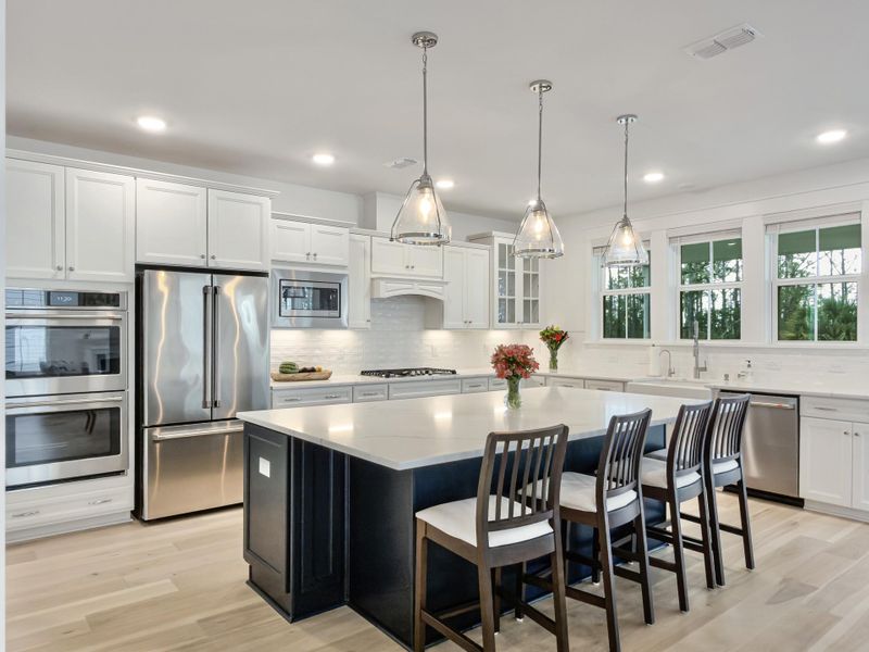 Furnished interior view inside a new home in Liberty Hill Farm, Mount Pleasant (Image 41).