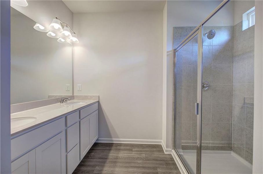 Furnished interior view inside a new home in , Cartersville (Image 7). Furnished interior view inside a new home in , Cartersville (Image 7).