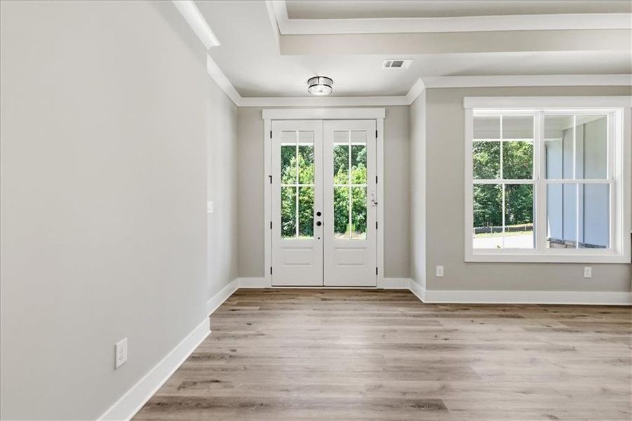 Spacious, unfurnished interior of a new home in , Statham (Image 22).