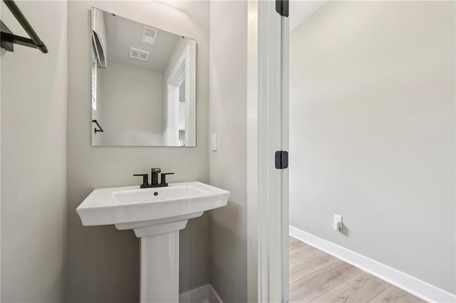 Furnished interior view inside a new home in , Hoschton (Image 6).