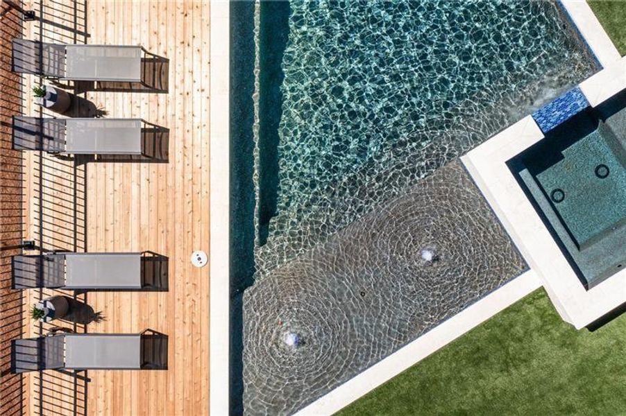 Close-up of interior finishes inside a home in , Atlanta (Image 24).