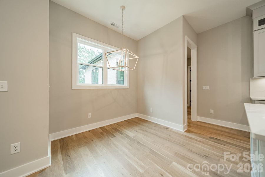 Lovely Breakfast Area off of the Chef's Kitchen
