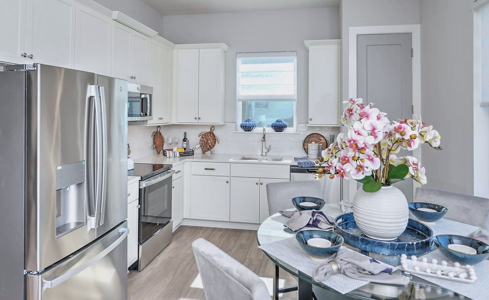 Furnished interior view inside a new home in Laureate Park, Orlando (Image 19).