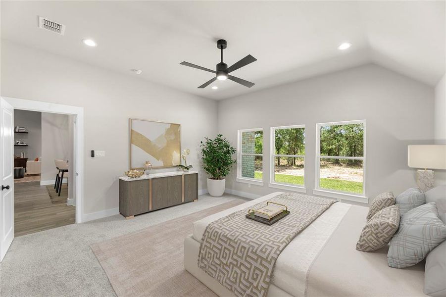 Furnished interior view inside a new home in Arbor Hills, Poolville (Image 14).