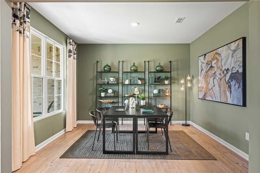 Furnished interior view inside a new home in Oakhurst Manor, McDonough (Image 12). Furnished interior view inside a new home in Oakhurst Manor, McDonough (Image 12).