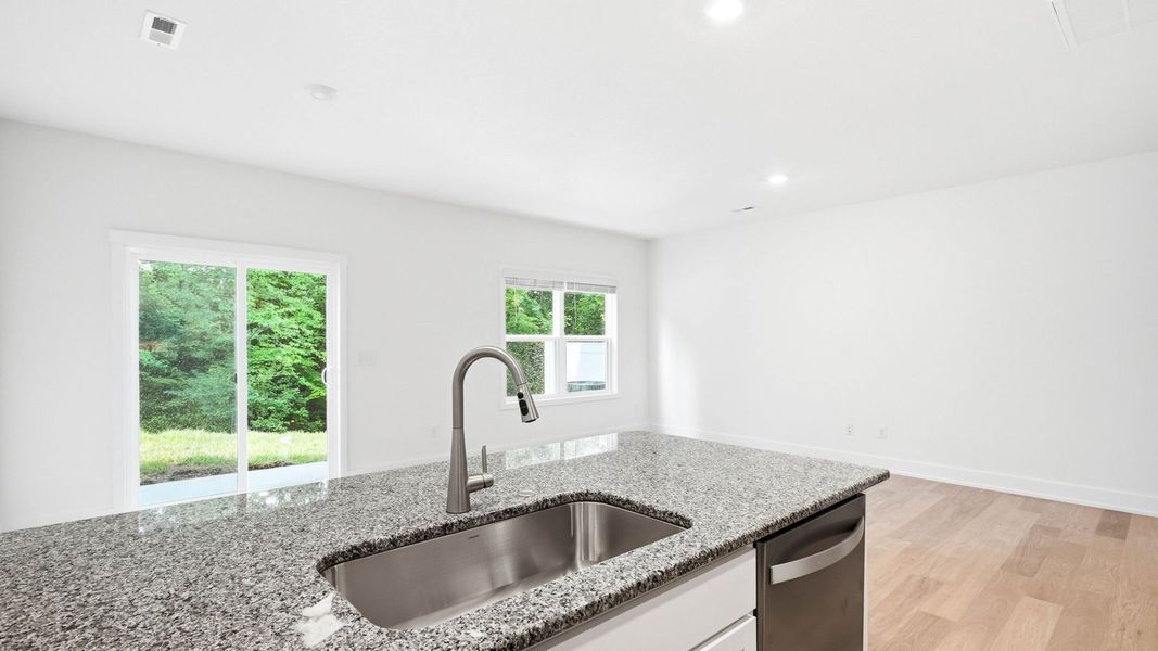 Close-up of interior finishes inside a home in Macon Townhomes, Seymour (Image 10).