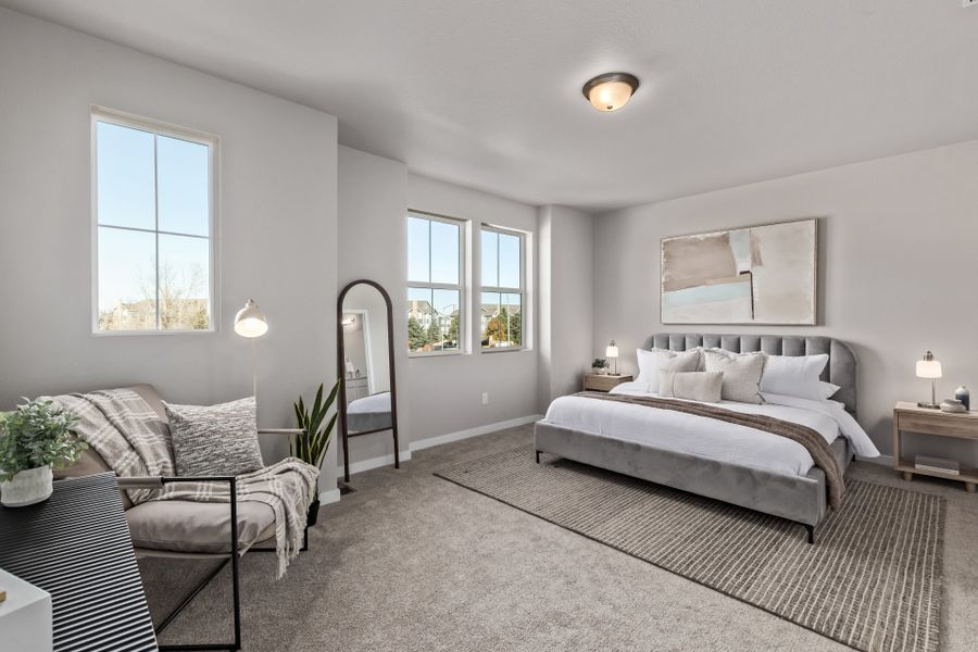 Furnished interior view inside a new home in Arras Park, Thornton (Image 19).