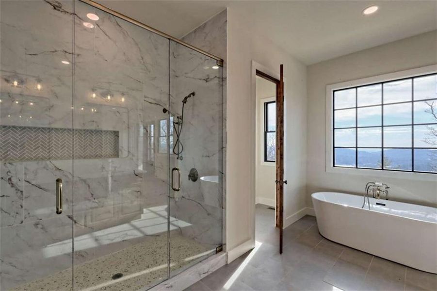 Furnished interior view inside a new home in , Clayton (Image 8).