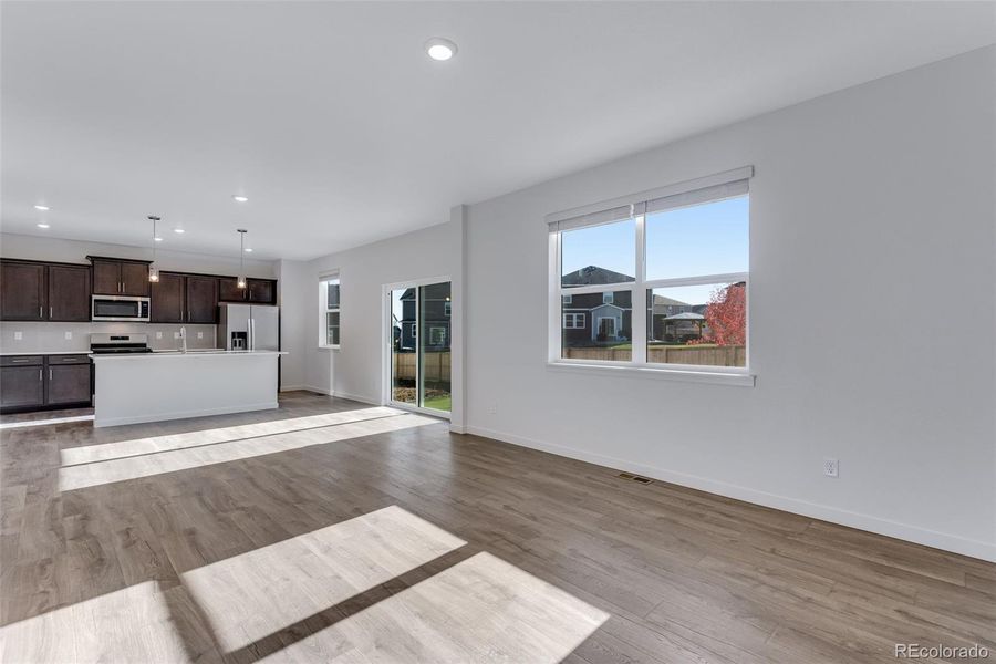 Spacious, unfurnished interior of a new home in Trails at Crowfoot, Parker (Image 31).