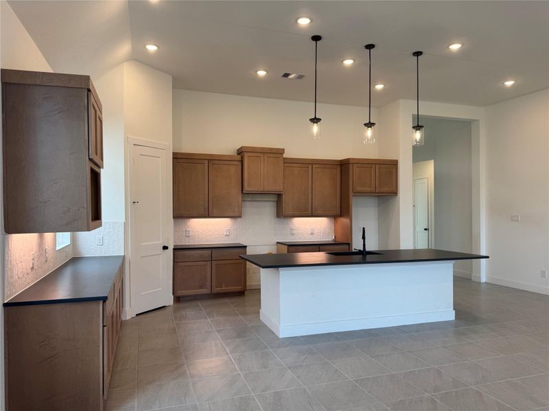 Furnished interior view inside a new home in The Trails, New Caney (Image 21).
