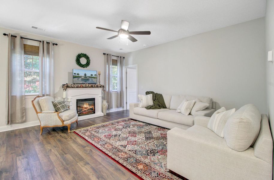 Furnished interior view inside a new home in , St. Stephen (Image 5).