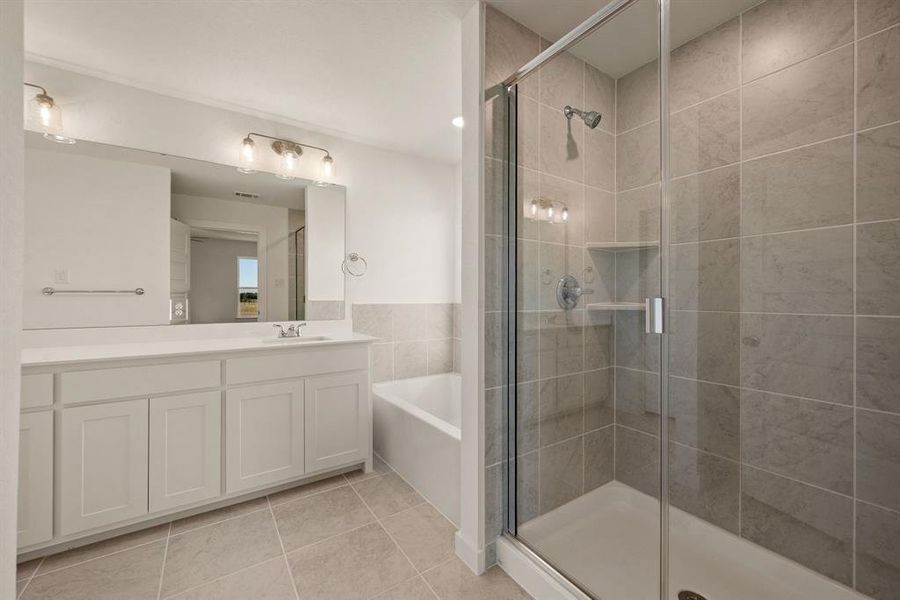 Furnished interior view inside a new home in Gatlin Ranch, Springtown (Image 10). Furnished interior view inside a new home in Gatlin Ranch, Springtown (Image 10).