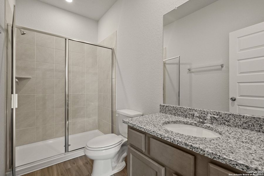 Furnished interior view inside a new home in Hunters Ranch, San Antonio (Image 10). Furnished interior view inside a new home in Hunters Ranch, San Antonio (Image 10).