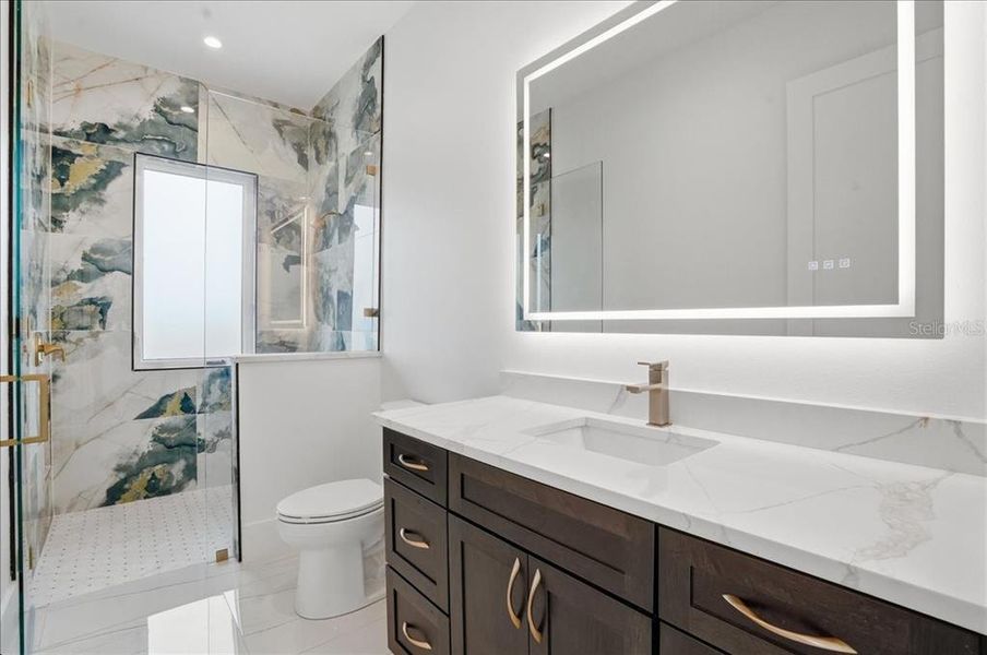 Furnished interior view inside a new home in , Englewood (Image 17).