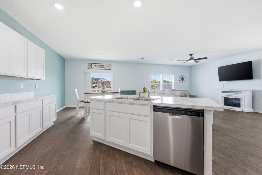 Furnished interior view inside a new home in Ravenswood Village, St. Augustine (Image 32).