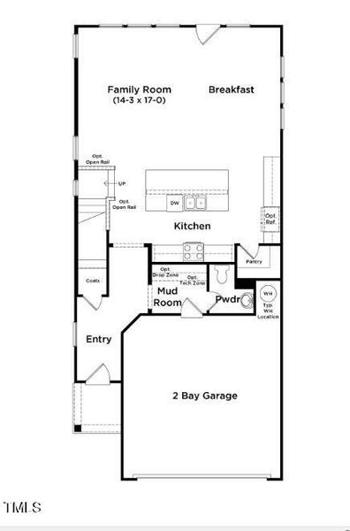 Callaway first floor w Patio
