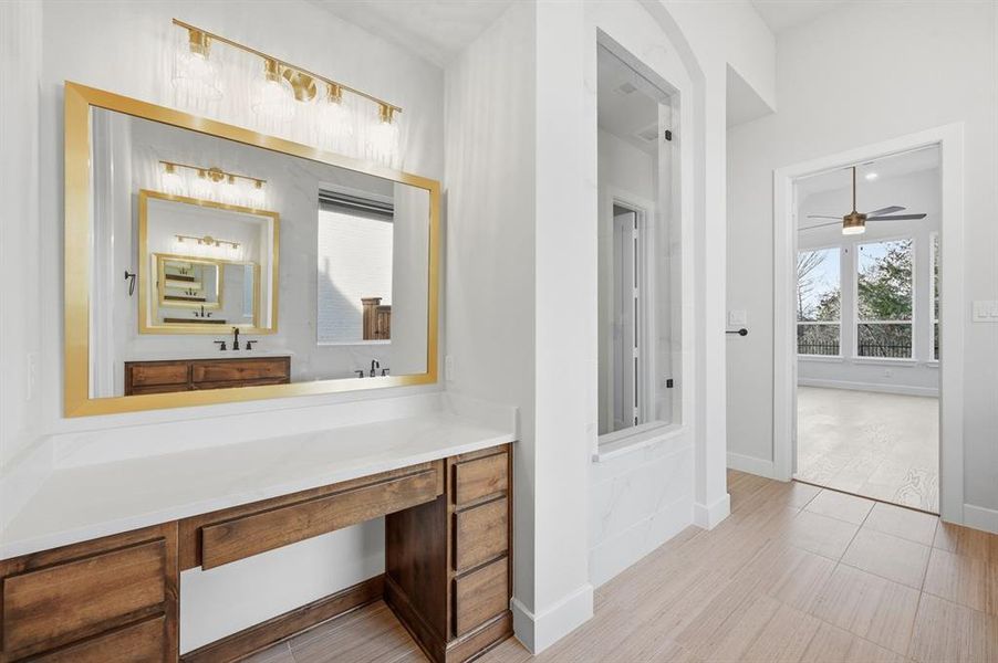 Furnished interior view inside a new home in Mustang Lakes, Celina (Image 6).