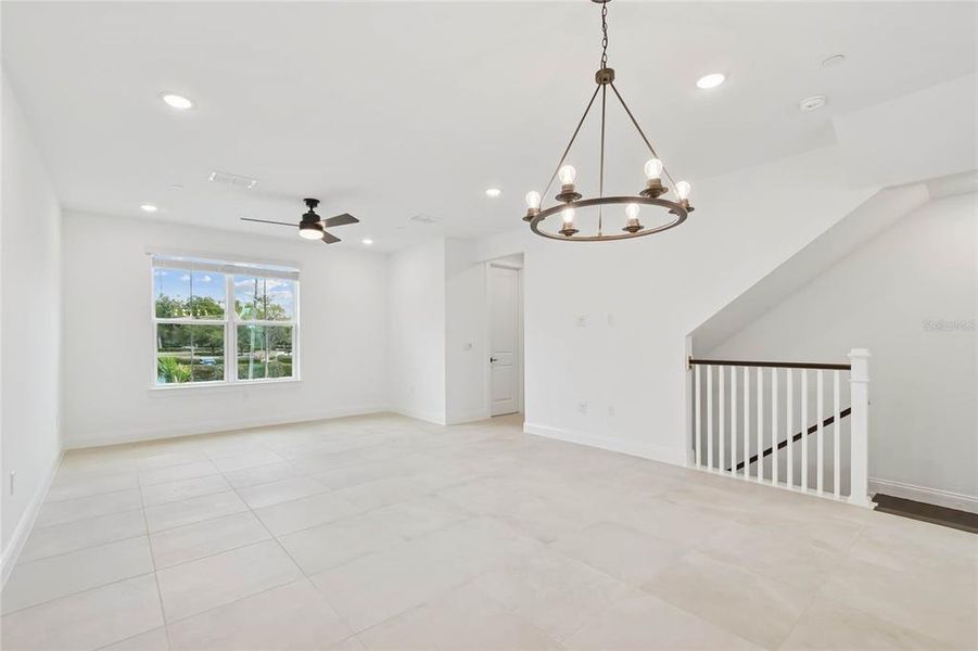 Spacious, unfurnished interior of a new home in Townes at Northlake, Oviedo (Image 29).