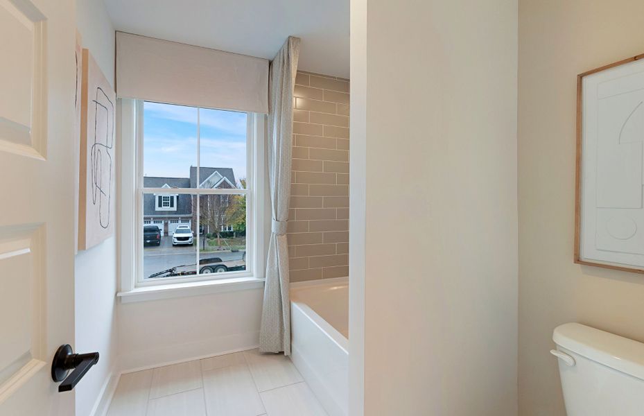 Valleybrook Secondary Bath in new home floor plan at Millstone by Pulte Home Builders Nashville Valleybrook Secondary Bath in new home floor plan at Millstone by Pulte Home Builders Nashville