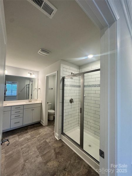 Primary bathroom Primary bathroom