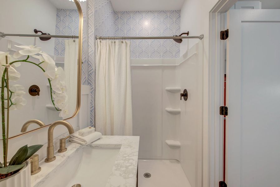 Furnished interior view inside a new home in , Mount Pleasant (Image 49).