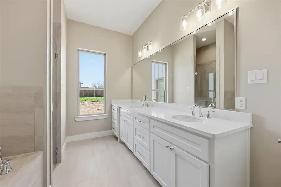 Furnished interior view inside a new home in , Graford (Image 7).