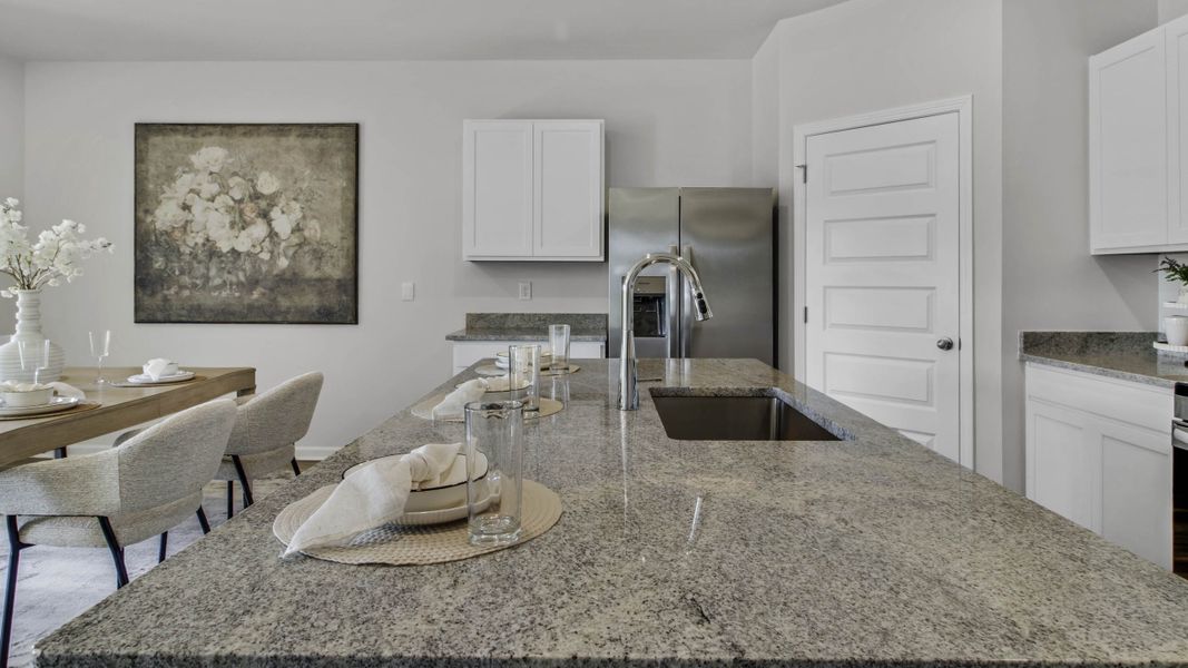 Furnished interior view inside a new home in Bailey Park, Fayetteville (Image 27).