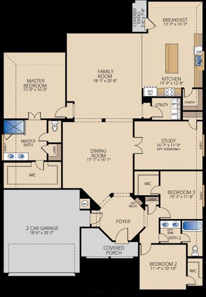 Fairview I Floor Plan