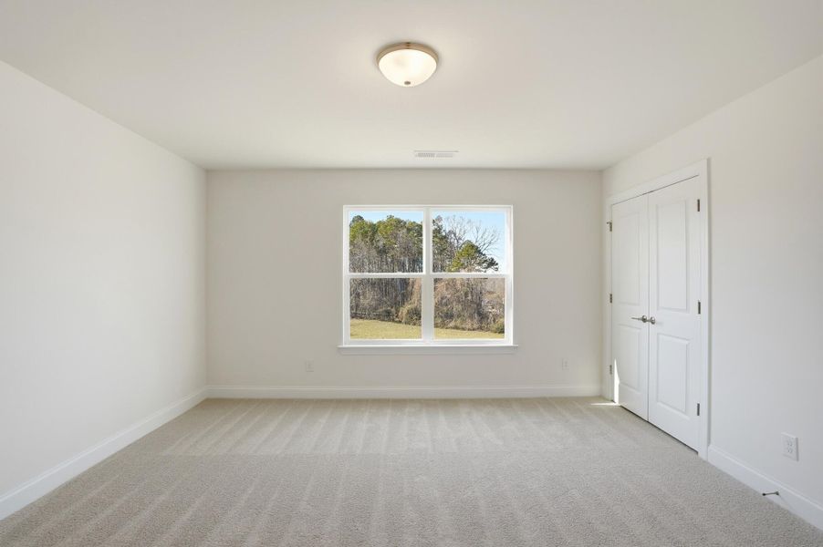 Spacious, unfurnished interior of a new home in Villas at Prestwick, Mooresville (Image 61).