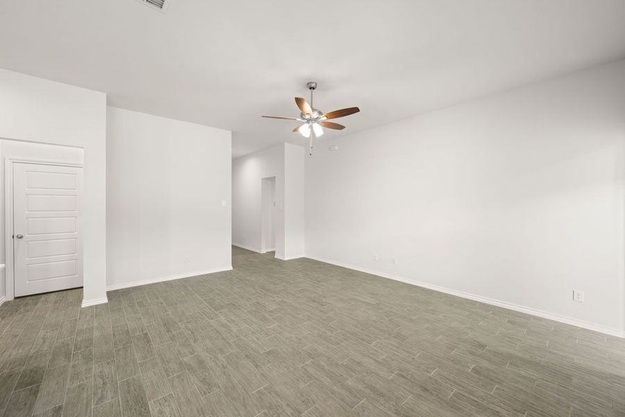 Front exterior of a new home in Mountain Valley, Burleson, TX, highlighting curb appeal (Image 8).