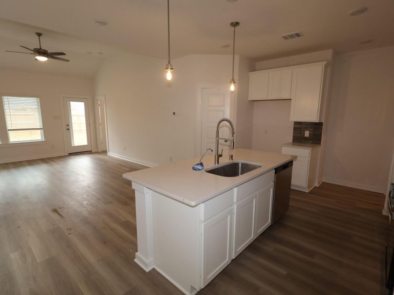 Furnished interior view inside a new home in Summerview, Fulshear (Image 6).