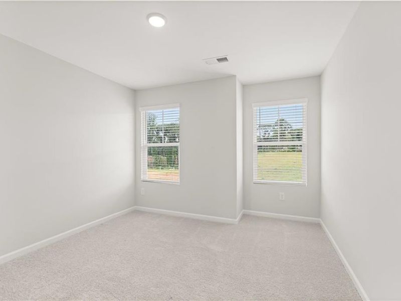 Spacious, unfurnished interior of a new home in Hemingway, Cumming (Image 20). Spacious, unfurnished interior of a new home in Hemingway, Cumming (Image 20).
