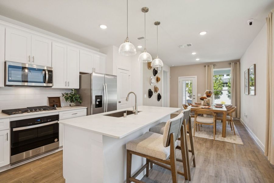 Representative furnished interior of a home built from the Lufkin by Pulte Homes in Pulte Homes at Two Step Farm, Montgomery (Image 11). Representative furnished interior of a home built from the Lufkin by Pulte Homes in Pulte Homes at Two Step Farm, Montgomery (Image 11).