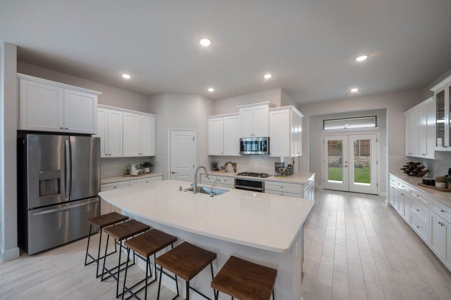Furnished interior view inside a new home in Las Lomas, Forney (Image 13). Furnished interior view inside a new home in Las Lomas, Forney (Image 13).