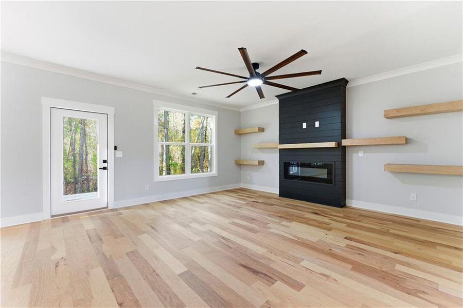 Spacious, unfurnished interior of a new home in , Hampton (Image 21).