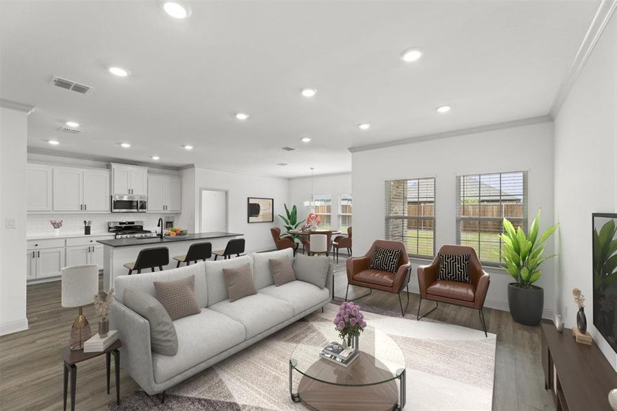 Florida - Living Room & Dining Room