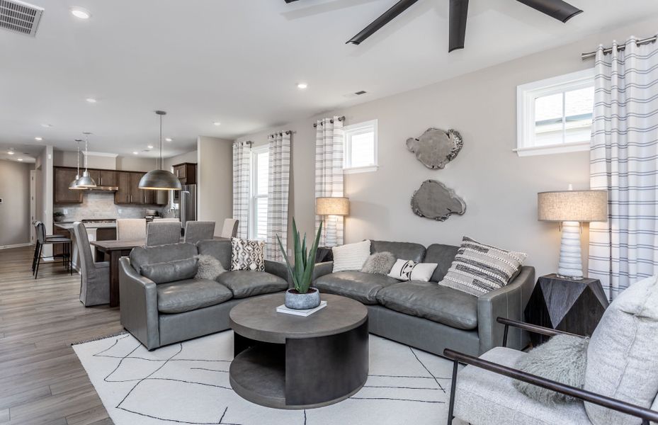Representative furnished interior of a home built from the Contour by Del Webb in Del Webb at Chatham Park, Pittsboro (Image 11).