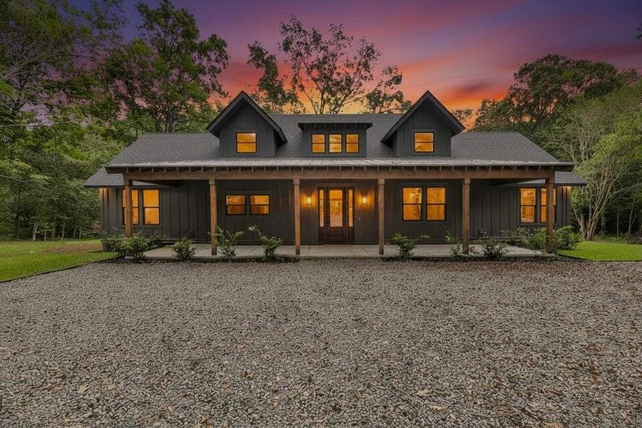 Front exterior of a new home in , Johns Island, SC, highlighting curb appeal (Image 27).