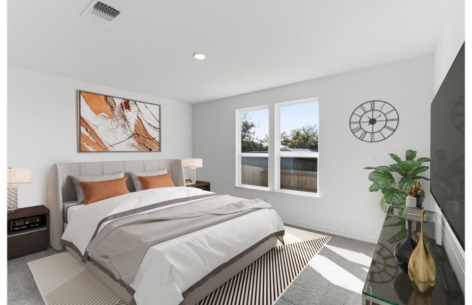 Representative furnished interior of a home built from the Chatfield by Centex in Dove Song, Marion (Image 5).