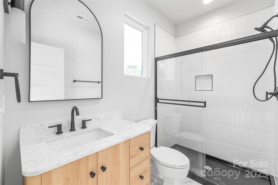 Furnished interior view inside a new home in , Charlotte (Image 17).