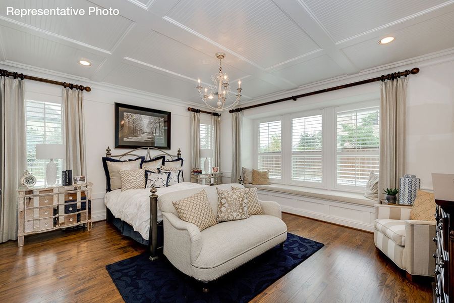 Representative furnished interior of a home built from the Downton Abbey by Grand Homes in Grand Oaks, Celina (Image 16).