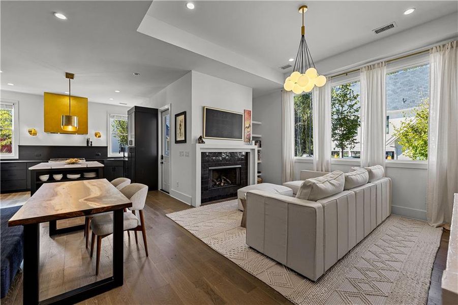 Furnished interior view inside a new home in , Chattahoochee Hills (Image 29).