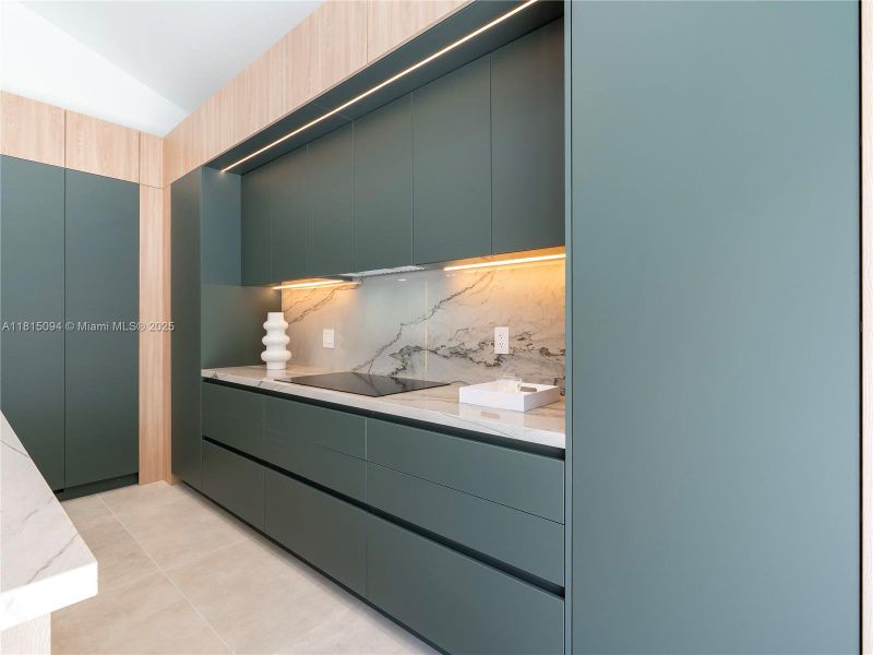 Furnished interior view inside a new home in , Miami (Image 17).